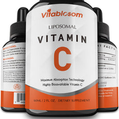 Vitablosom Liposomal Vitamin C bottle highlighting immune-support formula