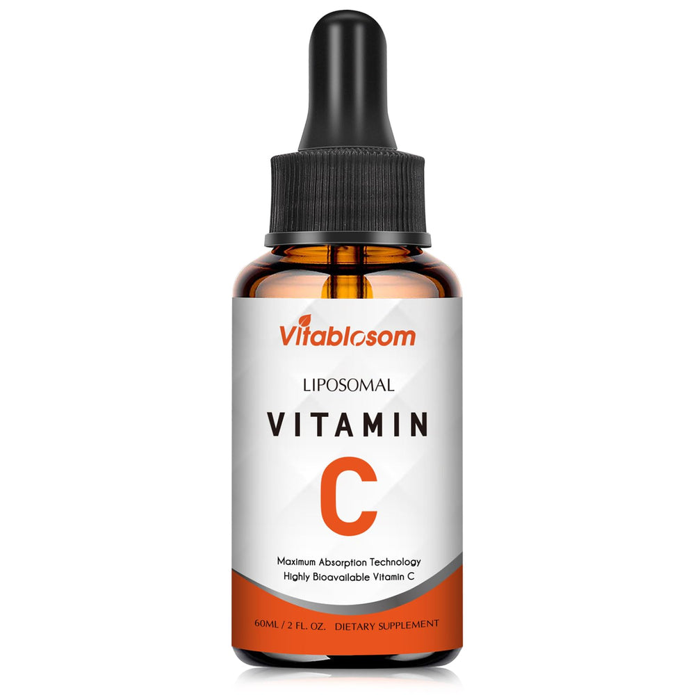 Vitablosom Liposomal Vitamin C drops bottle for daily immune support.