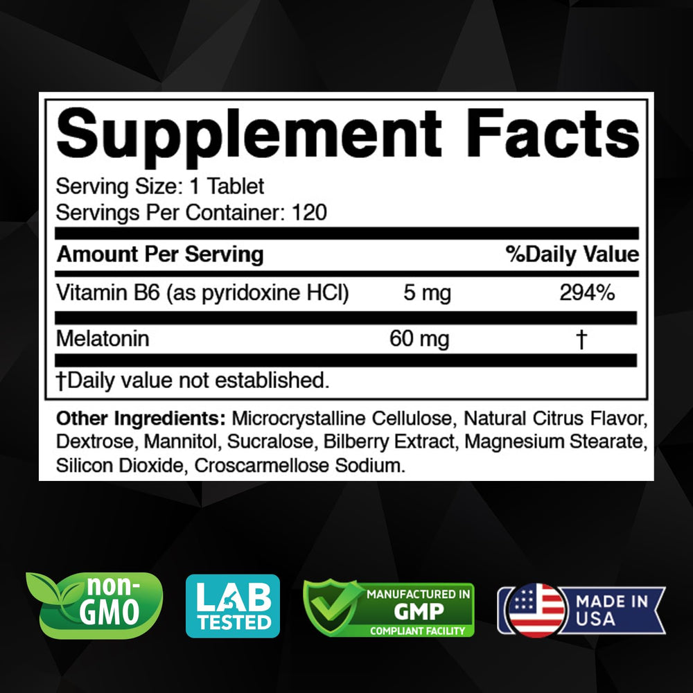Close-up of dissolving Vitabod tablets highlighting fast-acting citrus flavor