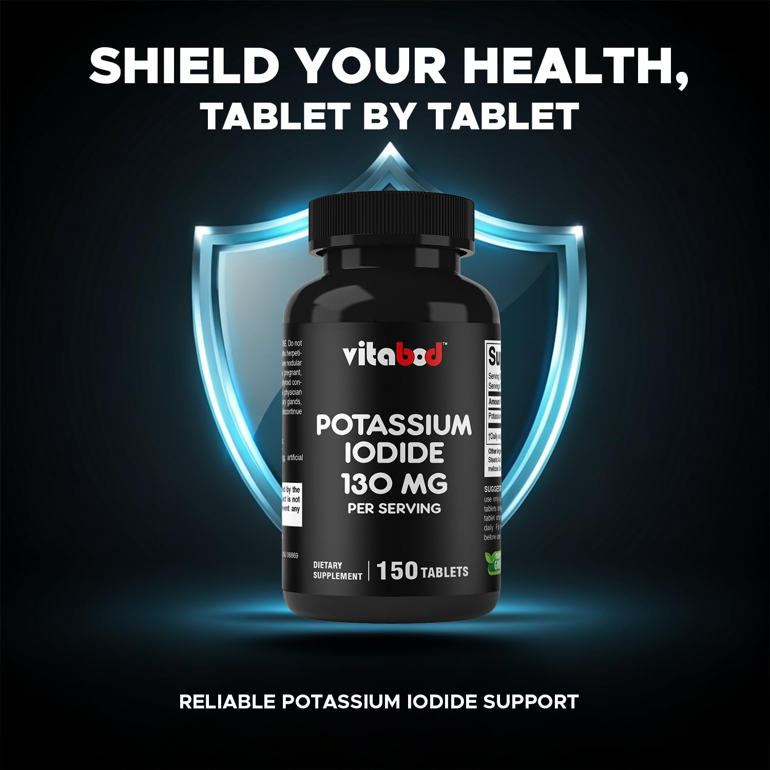 Vitabod dosage guide on packaging provides quick use reference.