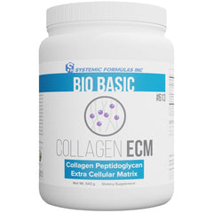 VitaBoost Systemic Collagen ECM 613 powder bottle supports hair, skin, and nails.