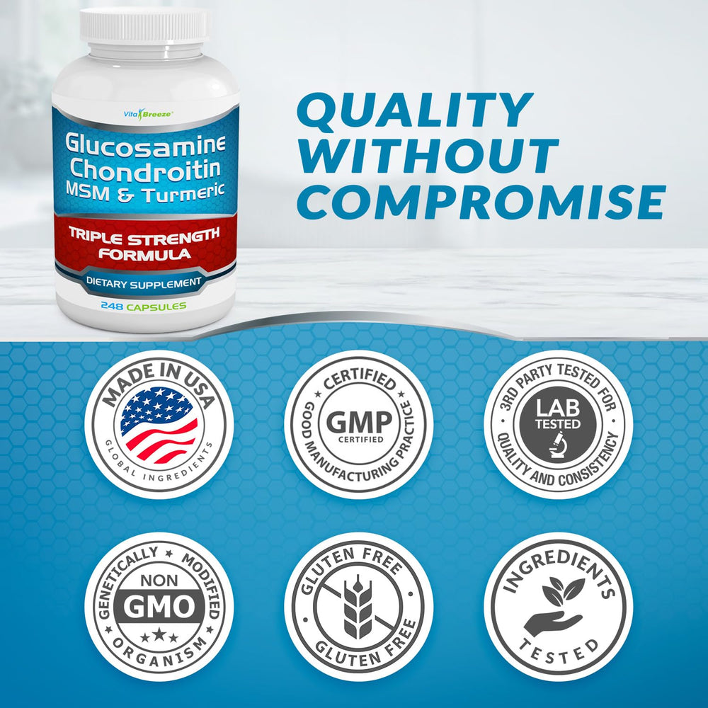 VitaBreeze capsule package with clear branding and allergen-conscious promise