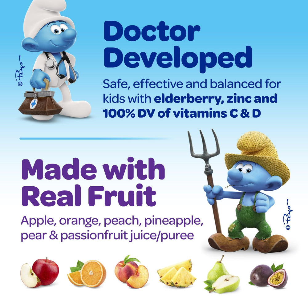 Vitaburst Smurfs Immune doctor-developed formula crafted for kid health support