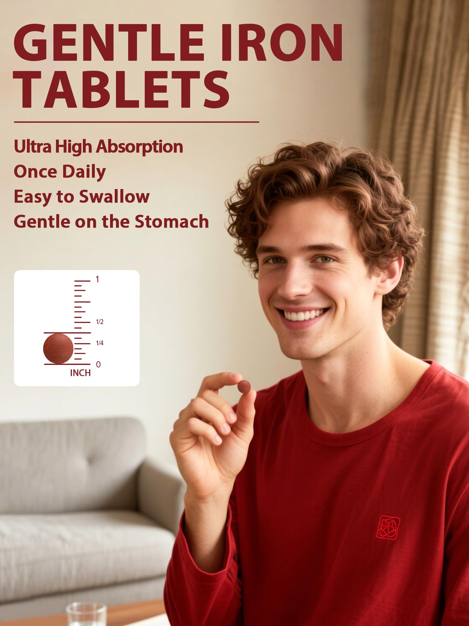 Vitacook packaging on a clean kitchen counter showing 60 tablets