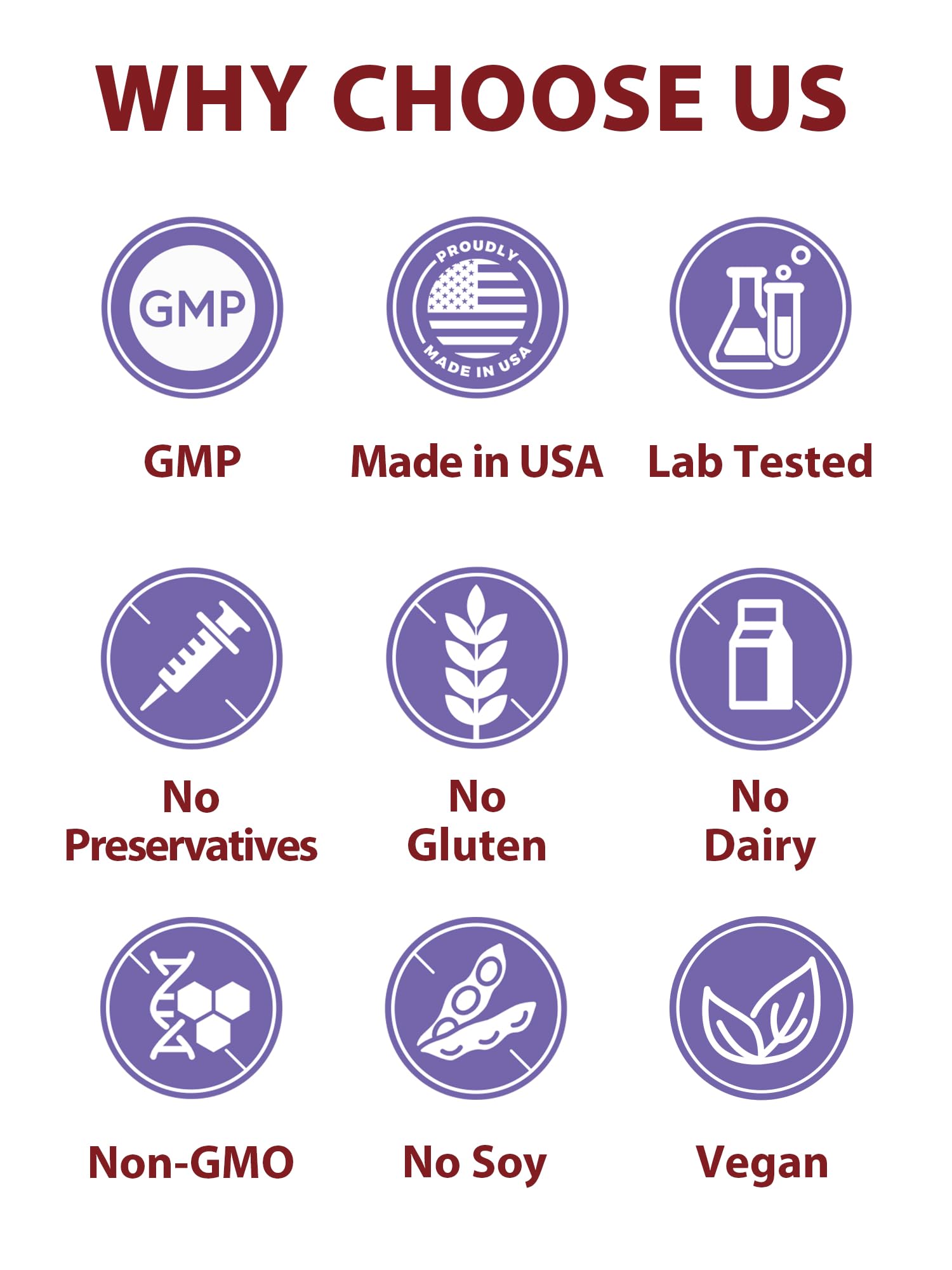 Non GMO gluten free dairy free label on Vitacook product
