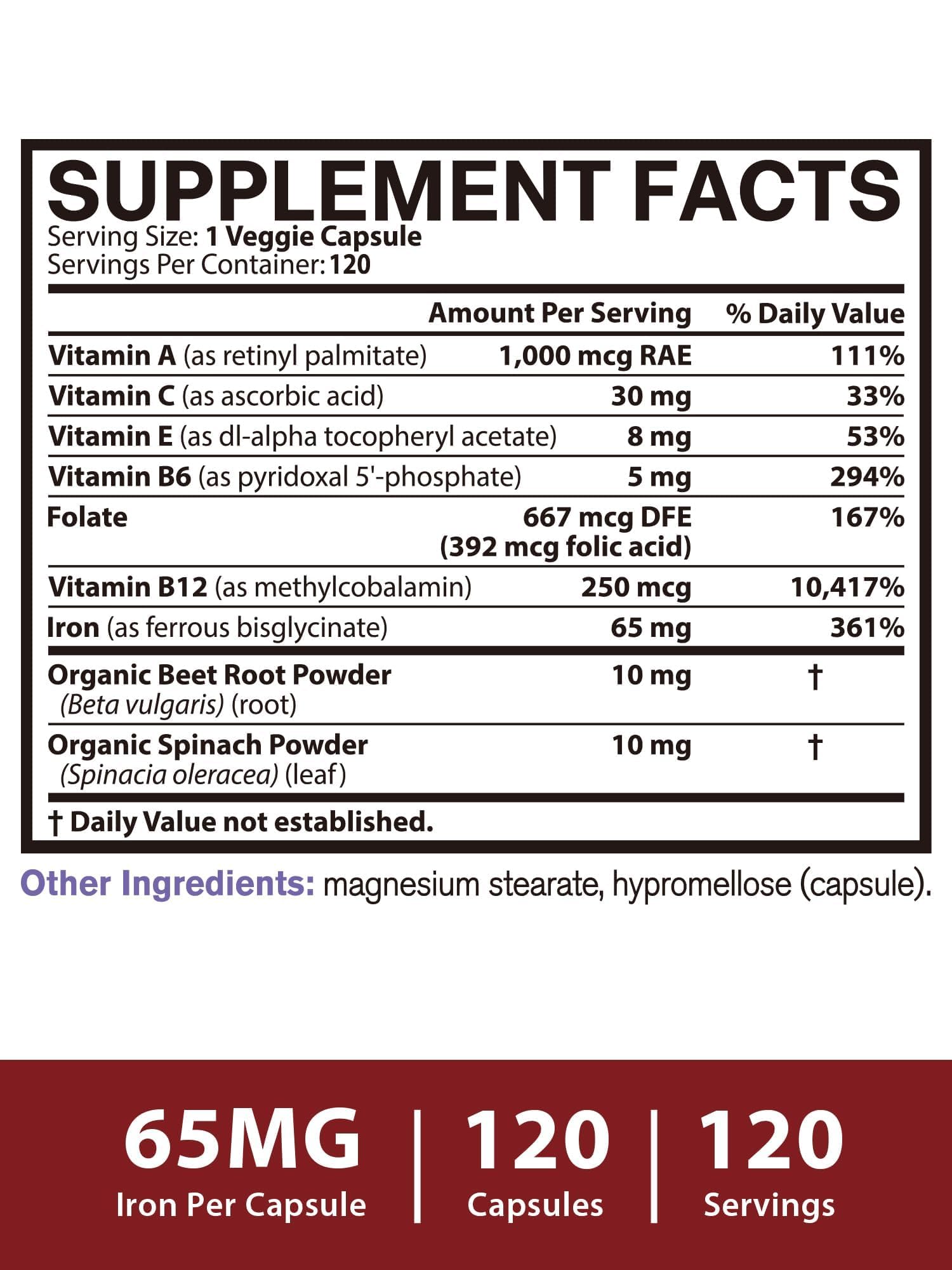 Plant based ingredients scene featuring spinach and beet root in Vitacook formula