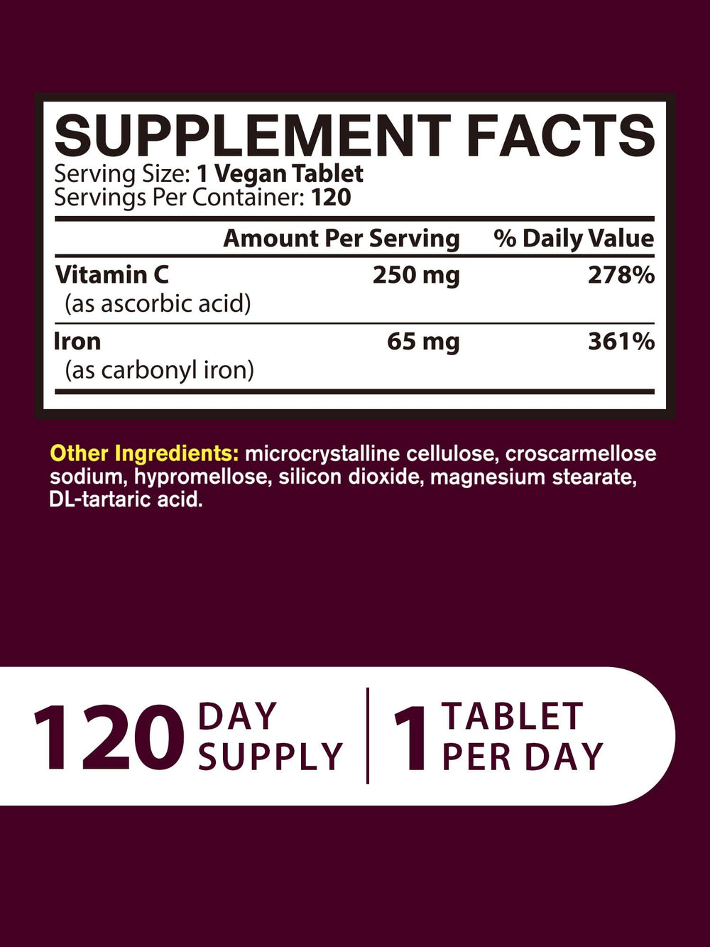 Vitacook vegan, non-GMO, gluten-free supplement suitable for many diets