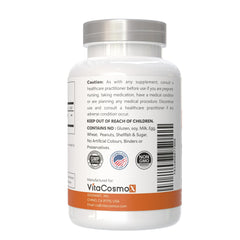 VitaCosmoX ingredients panel highlighting Citrus sinensis diosmin for circulatory comfort