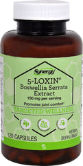 Vitacost Brand Synergy 5-Loxin AKBA Boswellia bottle showing 30% AKBA potency for joint support