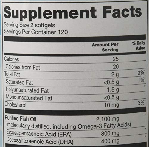 Vitacost Mega EFA Mini Gels molecularly distilled for purity with strawberry flavor.