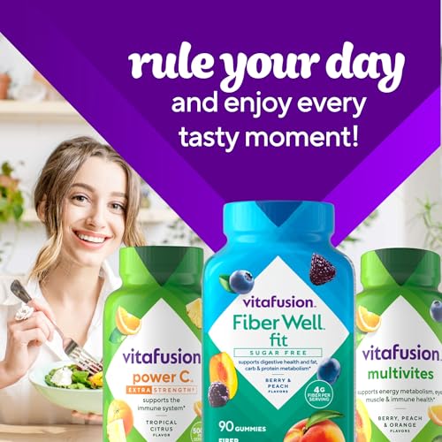 Vitafusion Fiber Well Fit daily usage scene, easy routine