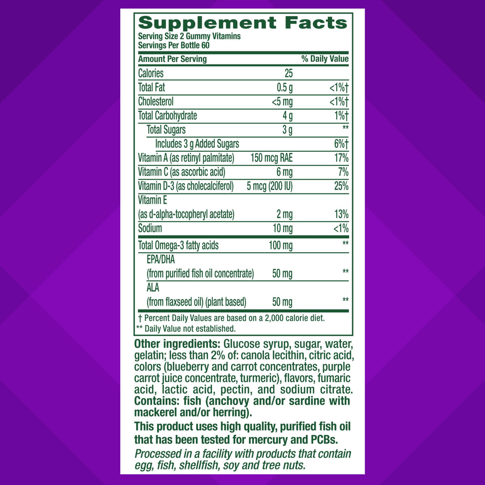 ChefsBest award badge highlights award-winning taste of Vitafusion gummies