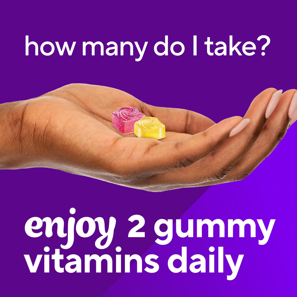 Vitafusion Prenatal Gummies 90-count bottle designed for a 45-day supply.