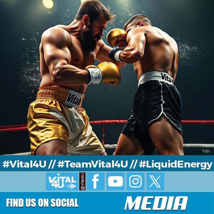Vital 4U athlete recovery shot demonstrates post-workout support