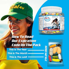 Vital 4U daily packet collection emphasizes convenient on-the-go nutrition
