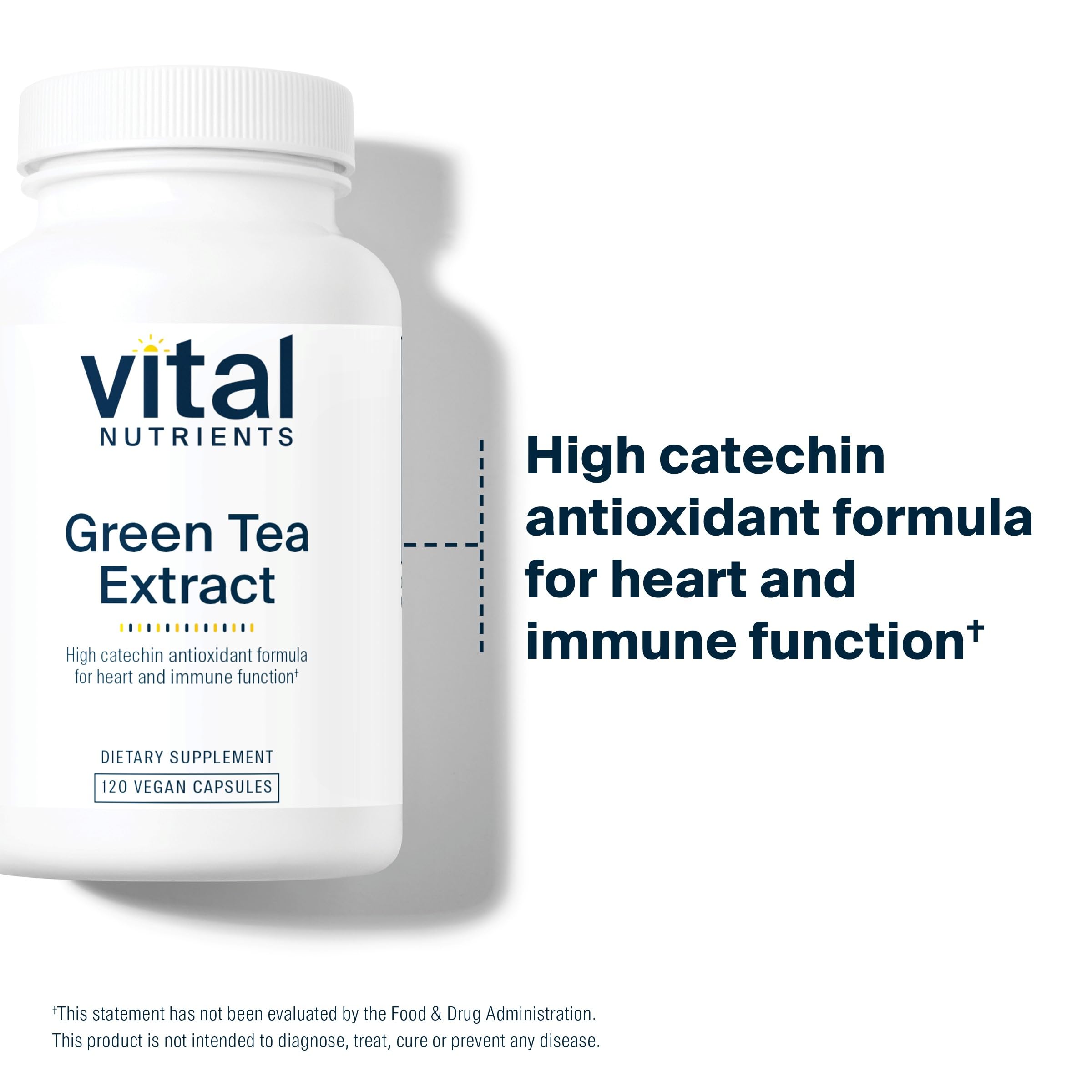 Vital Nutrients 120-capsule packaging indicates long-term daily use.