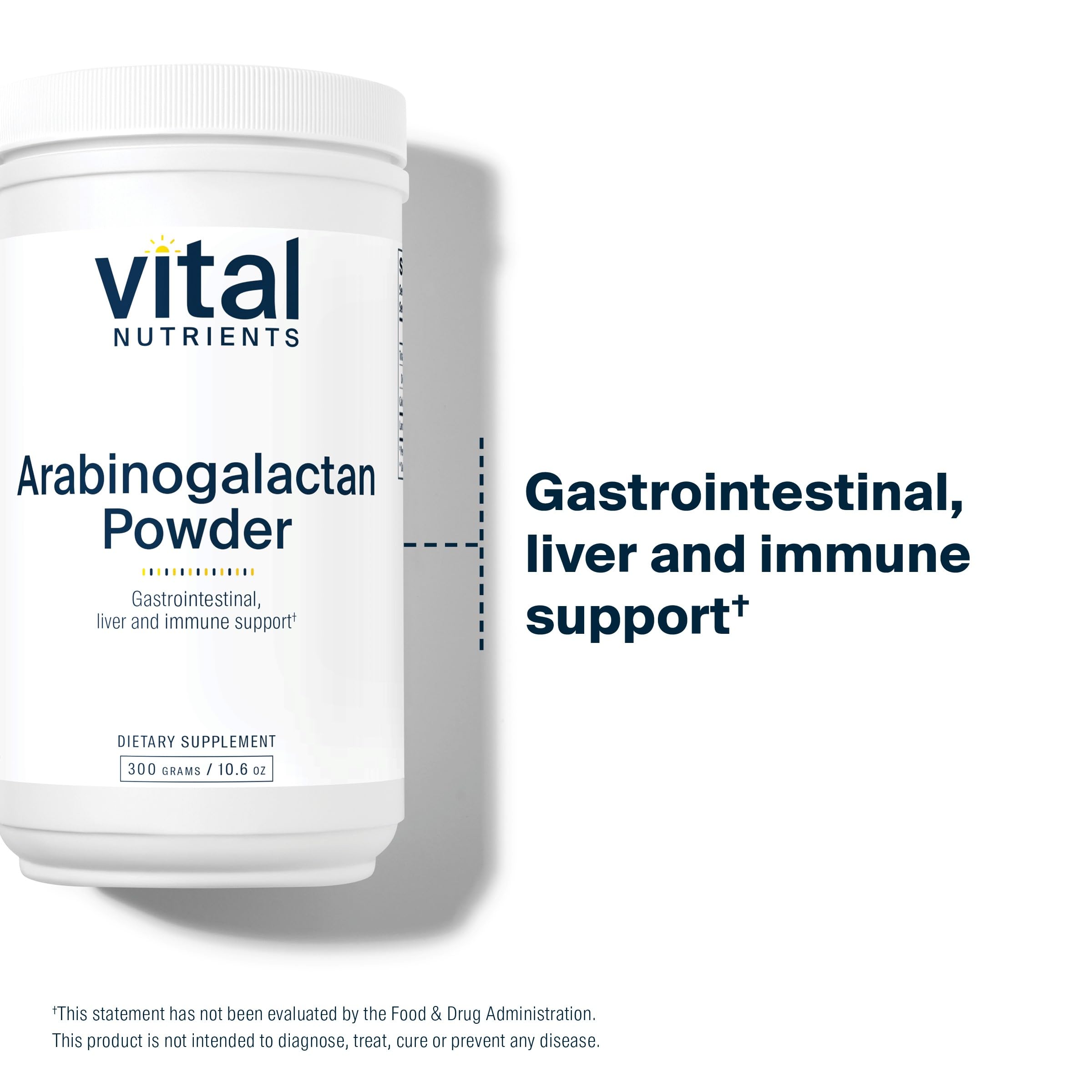 Vital Nutrients Arabinogalactan Powder serving ideas for daily fiber