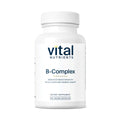 Vital Nutrients Vitamin B-Complex | Vegan High-Potency Methylated B Vitamins for Energy, Metabolism & Heart Health | 60 Capsules