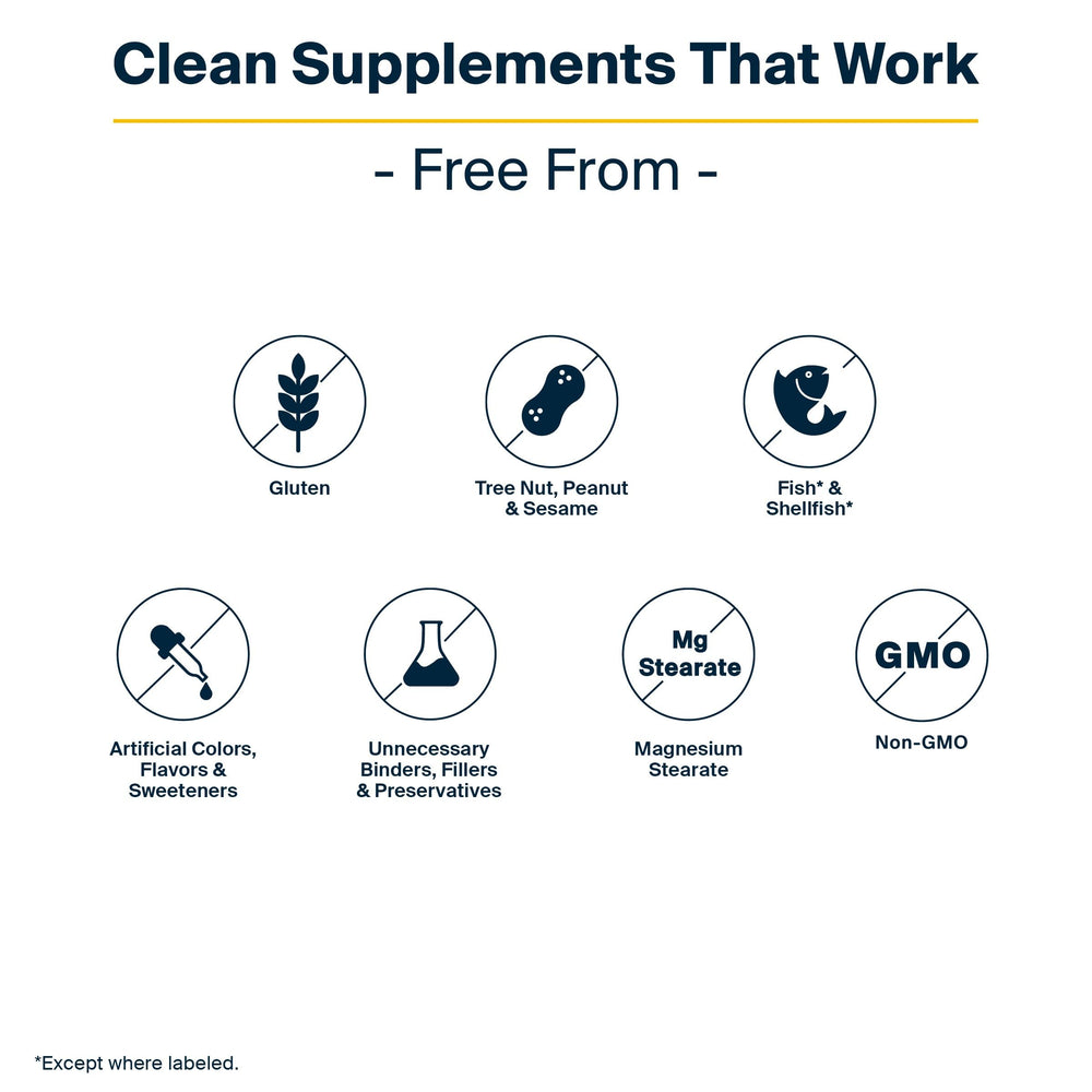 Vital Nutrients beta carotene bottle packaging on shelf shows allergen-free formula