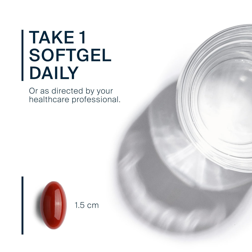 Vital Nutrients beta carotene bottle with dosage information supports informed use