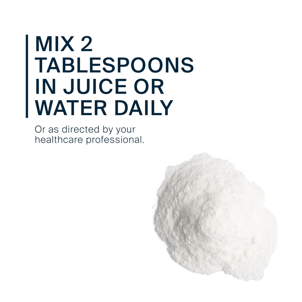 Packaging of Vital Nutrients cellulose fiber powder shown for on-the-go use