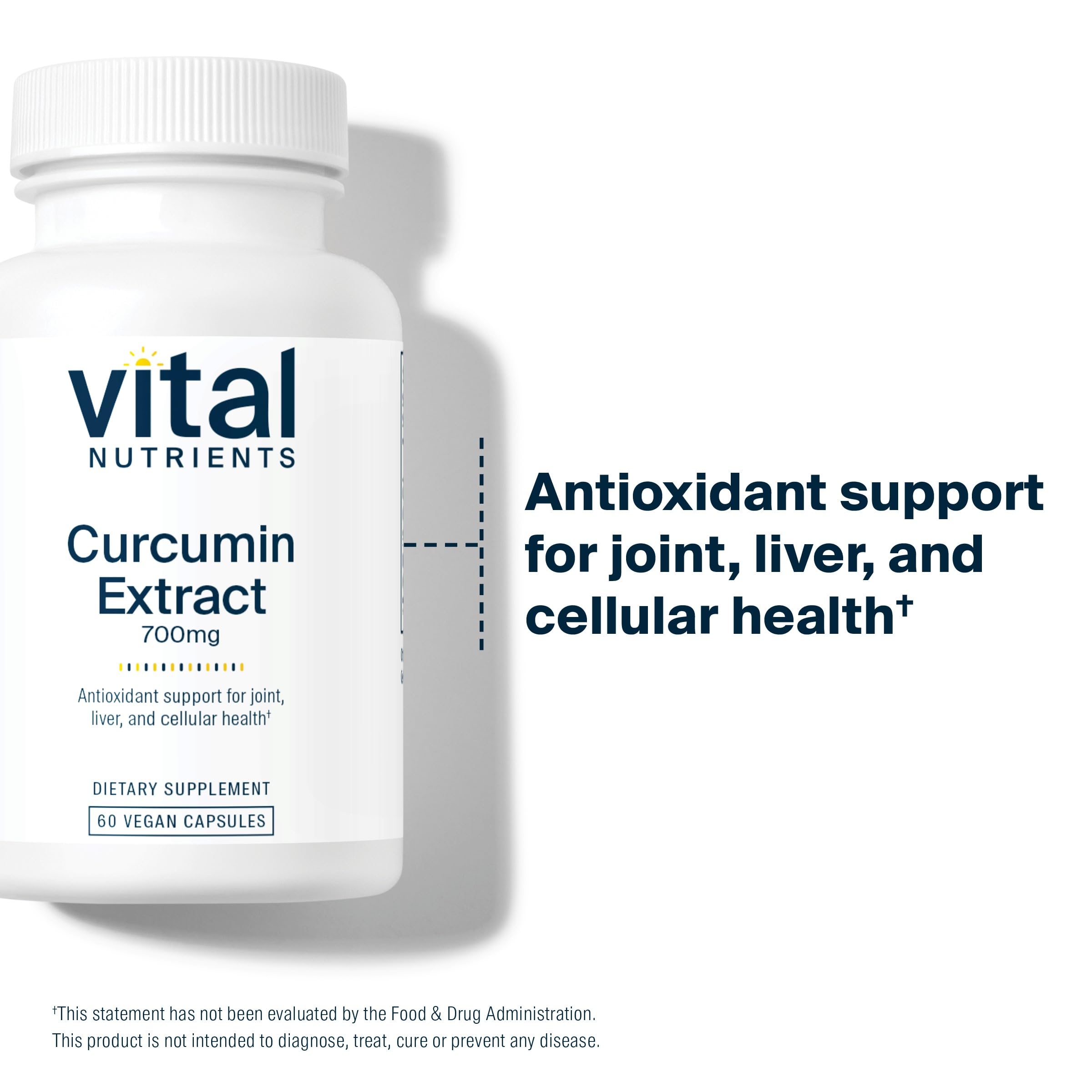 Label detail confirms third-party testing for Vital Nutrients Curcumin Extract 700mg.