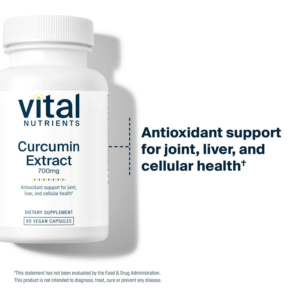 Label detail confirms third-party testing for Vital Nutrients Curcumin Extract 700mg.