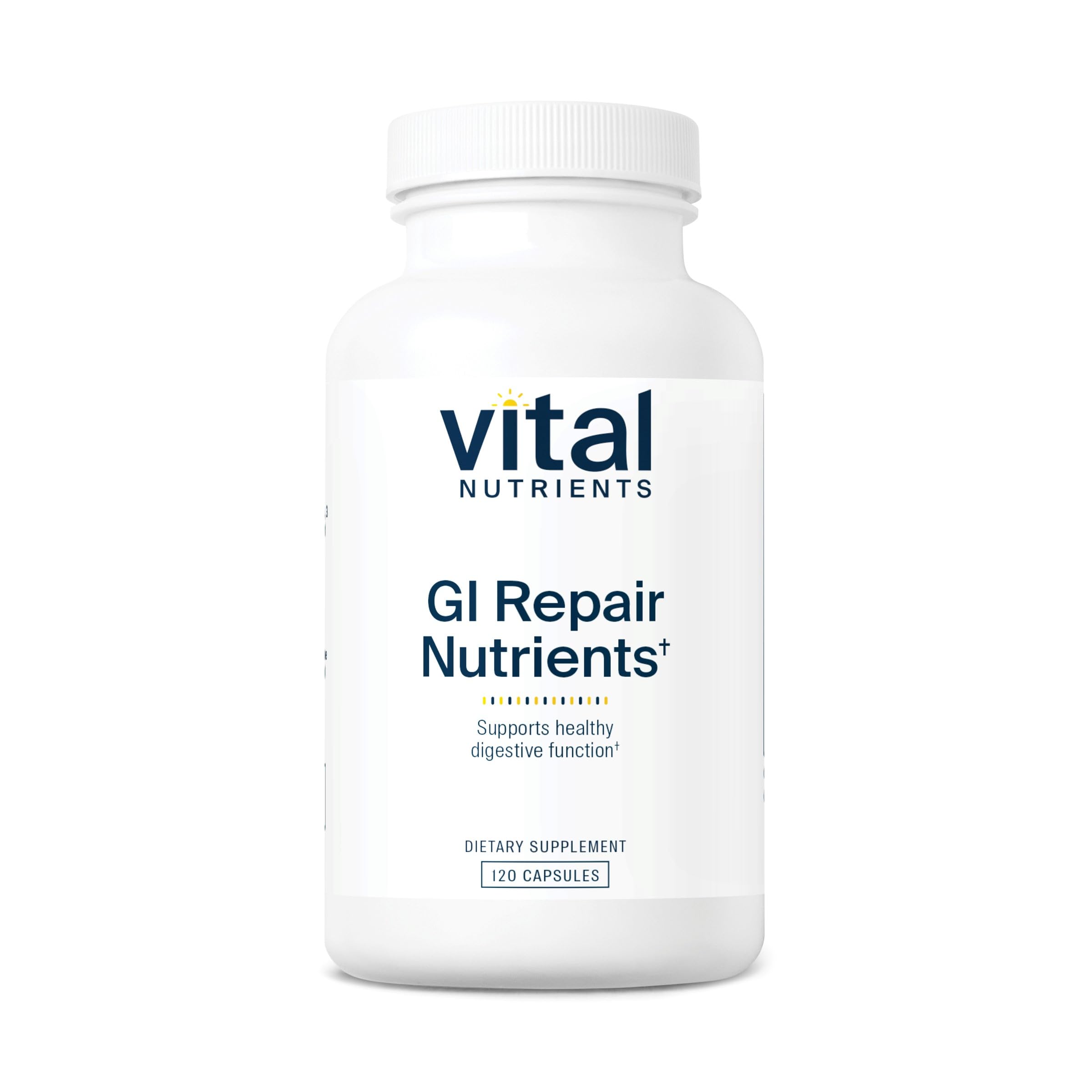Vital Nutrients GI Repair Nutrients bottle front view for gut health support.