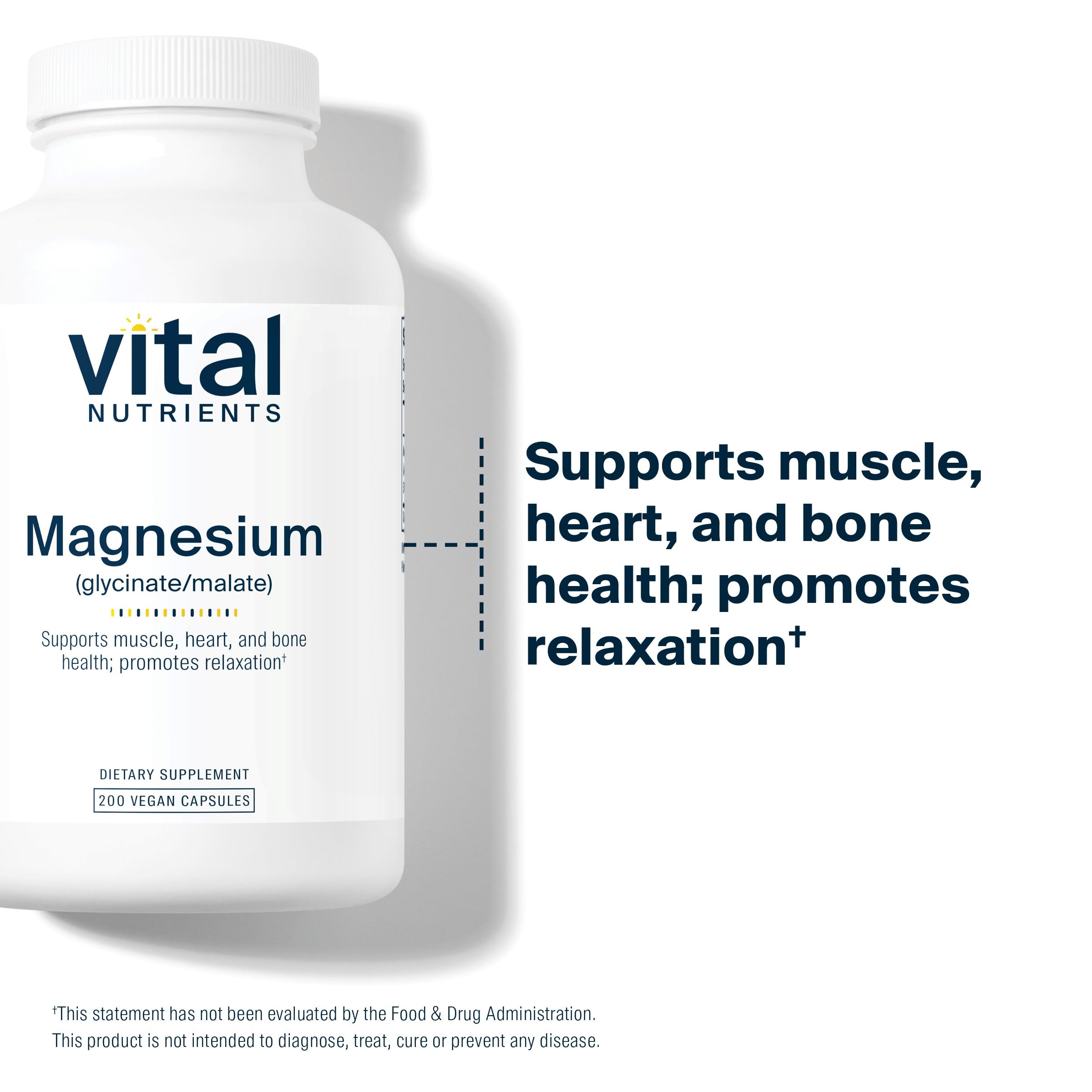 Vital Nutrients gluten-free vegan label highlights allergen-friendly formula
