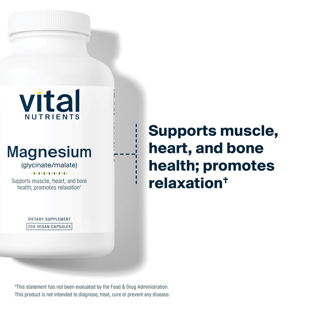 Vital Nutrients gluten-free vegan label highlights allergen-friendly formula
