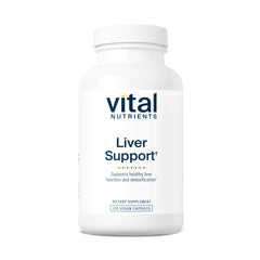 Vital Nutrients Liver Support bottle front view for liver wellness