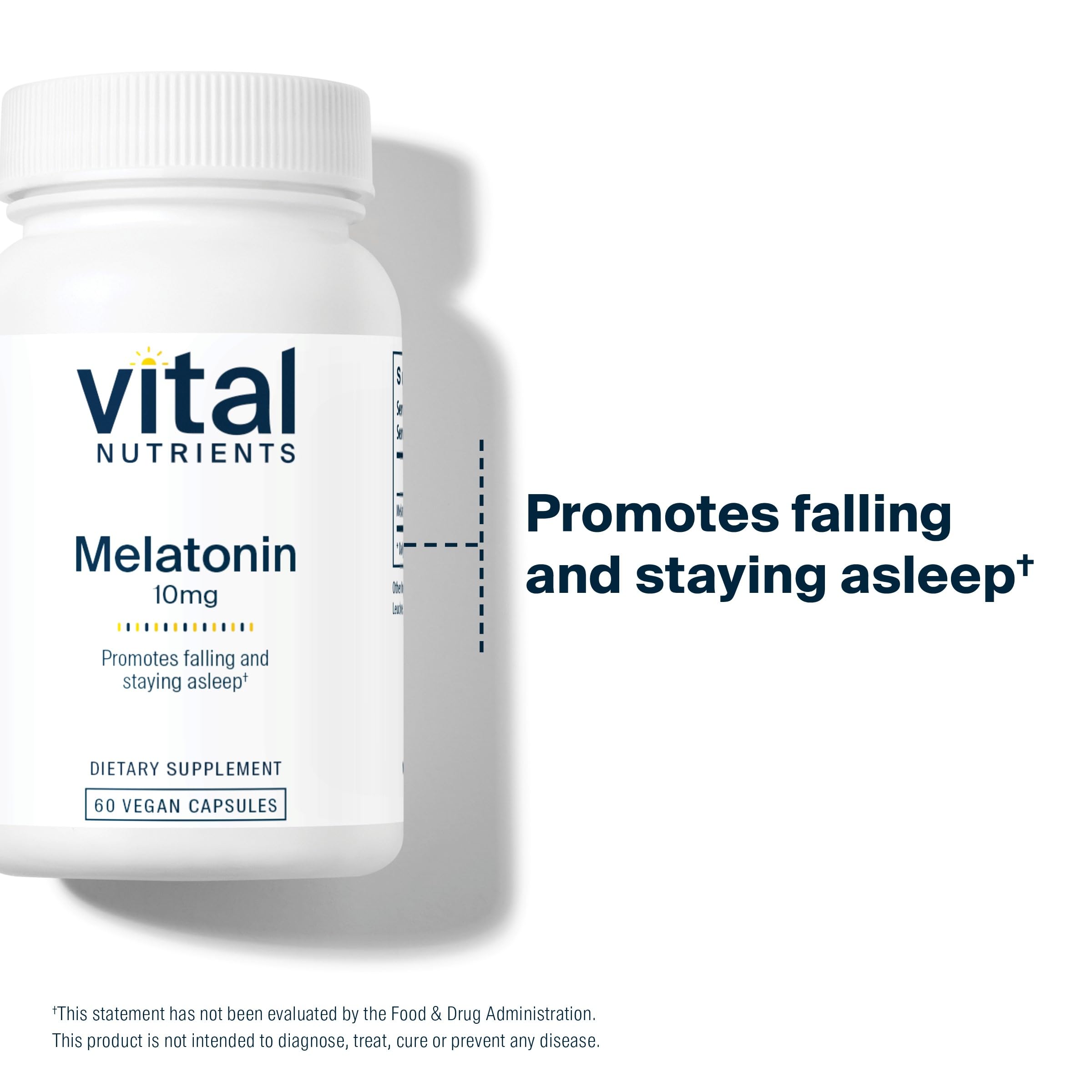 Pouring Melatonin 10mg capsules from the bottle suggests easy nightly use.