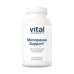 Vital Nutrients Menopause Support capsules may aid hormonal balance and daily comfort.