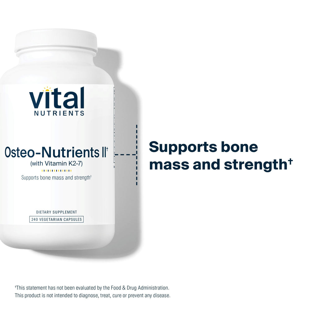 Packaging box for Vital Nutrients Osteo-Nutrients II