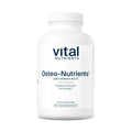 Vital Nutrients Osteo-Nutrients: Vitamin K2 D3, Calcium & Magnesium for Bone & Heart Support | Vegetarian | 180 Capsules