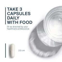 Vital Nutrients Osteo-Nutrients capsules close-up highlighting gluten, dairy-free vegan formula.