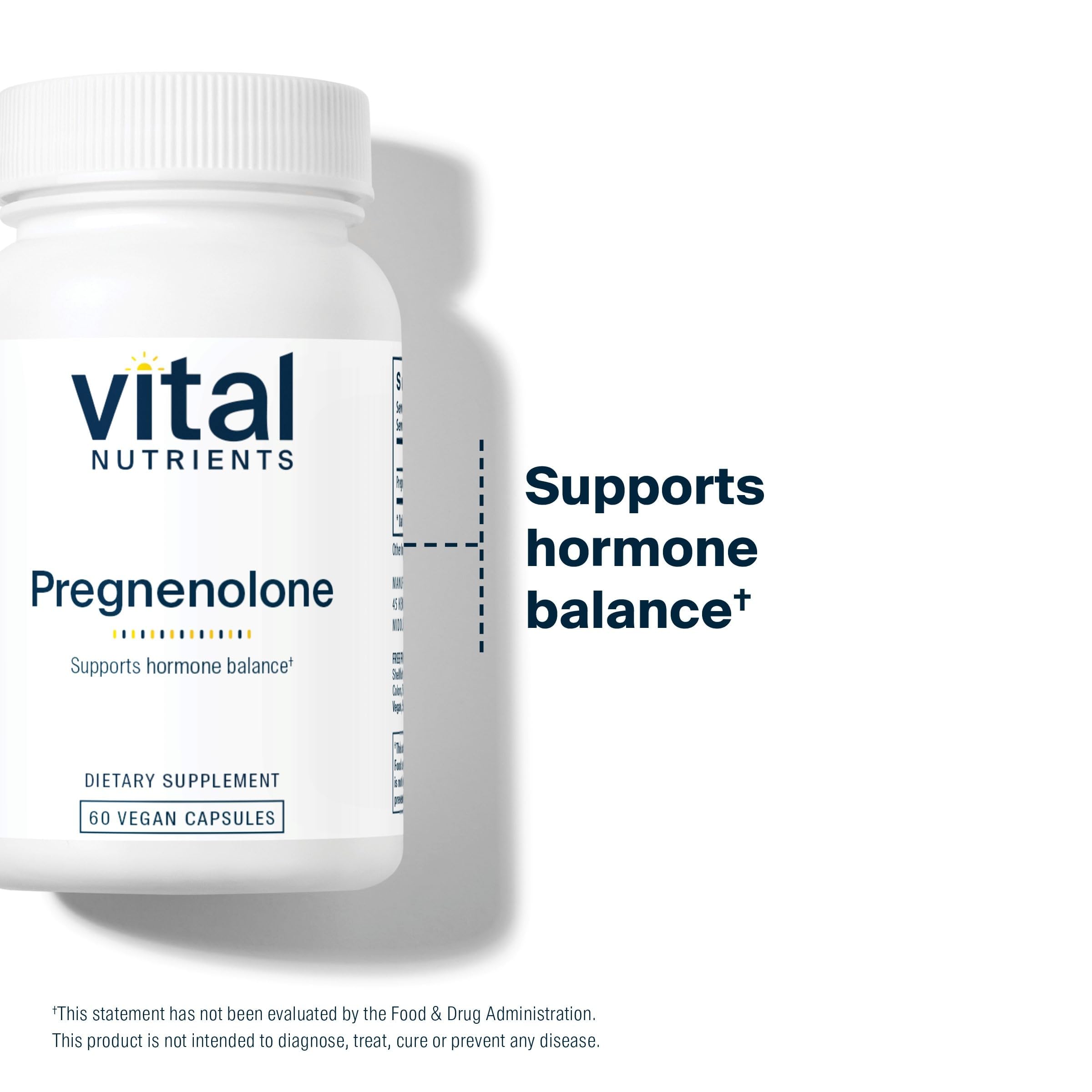 Vital Nutrients Pregnenolone daily-use image, showcasing versatile routine