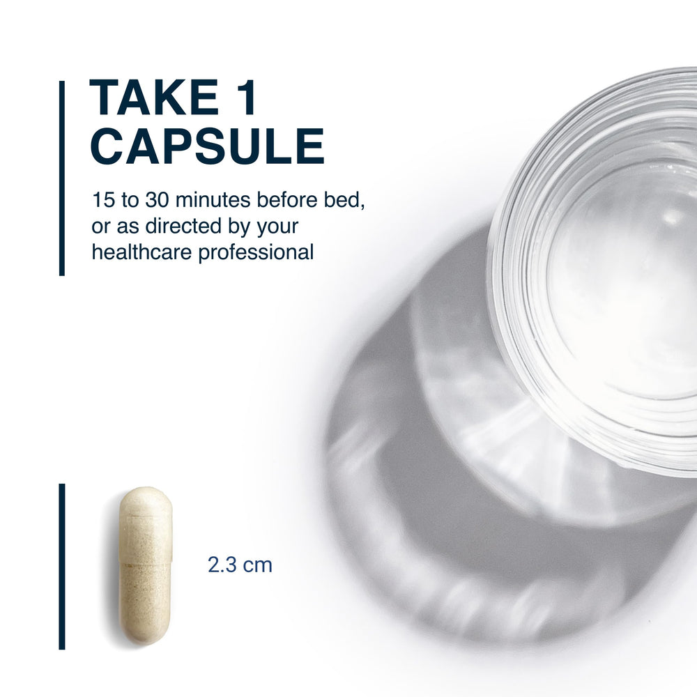 Vital Nutrients Sleep + Recover daily use setup for evening routine