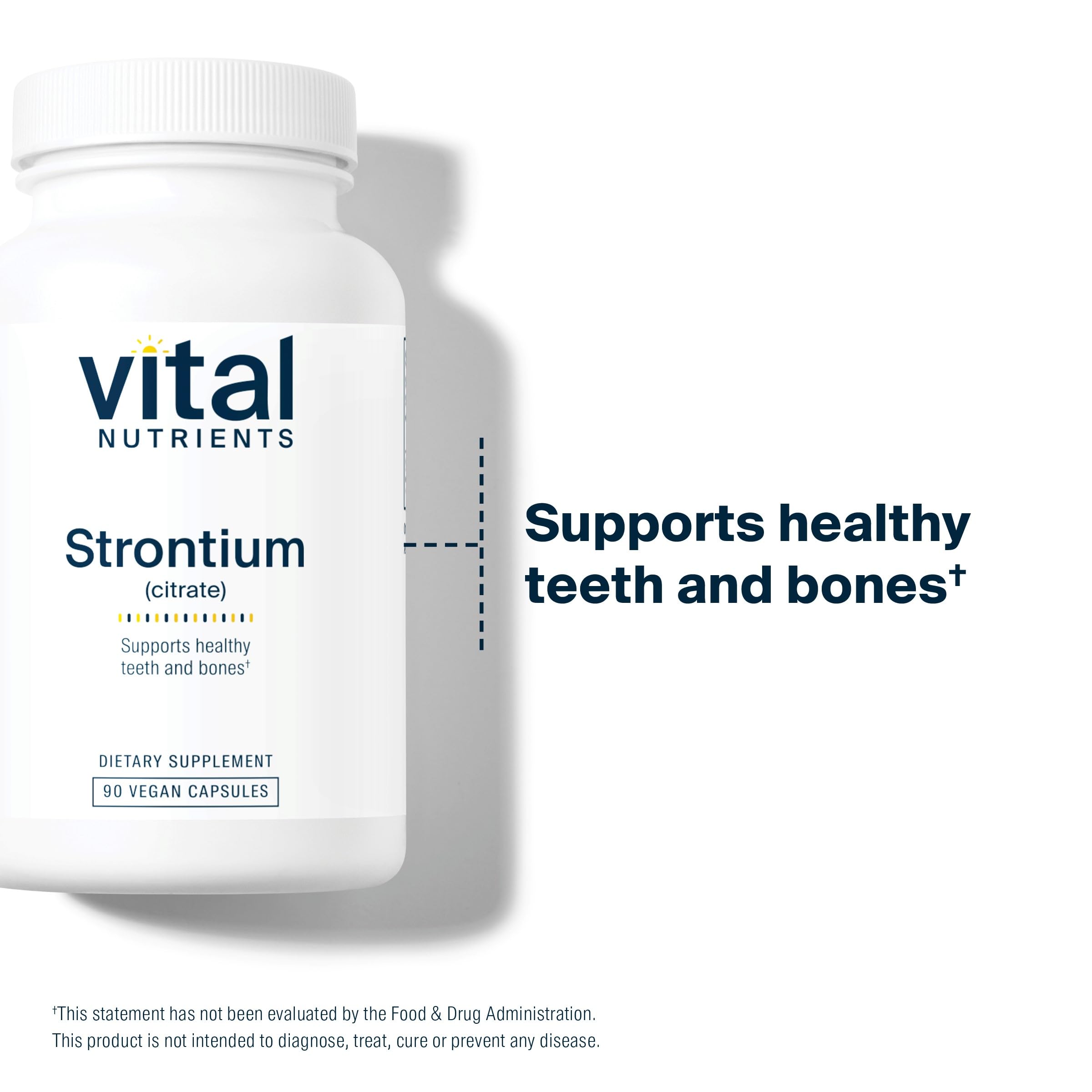 Laboratory quality control seal highlighting Vital Nutrients testing standards for purity.