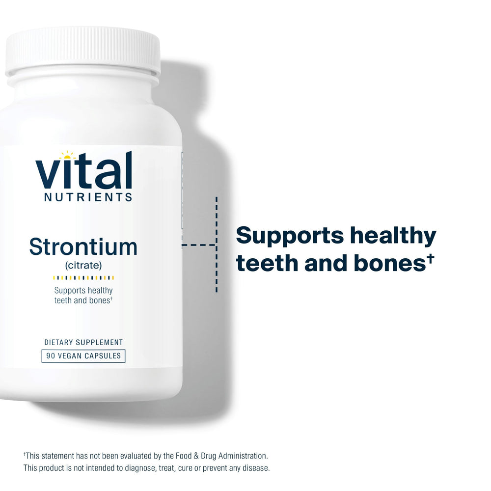 Laboratory quality control seal highlighting Vital Nutrients testing standards for purity.