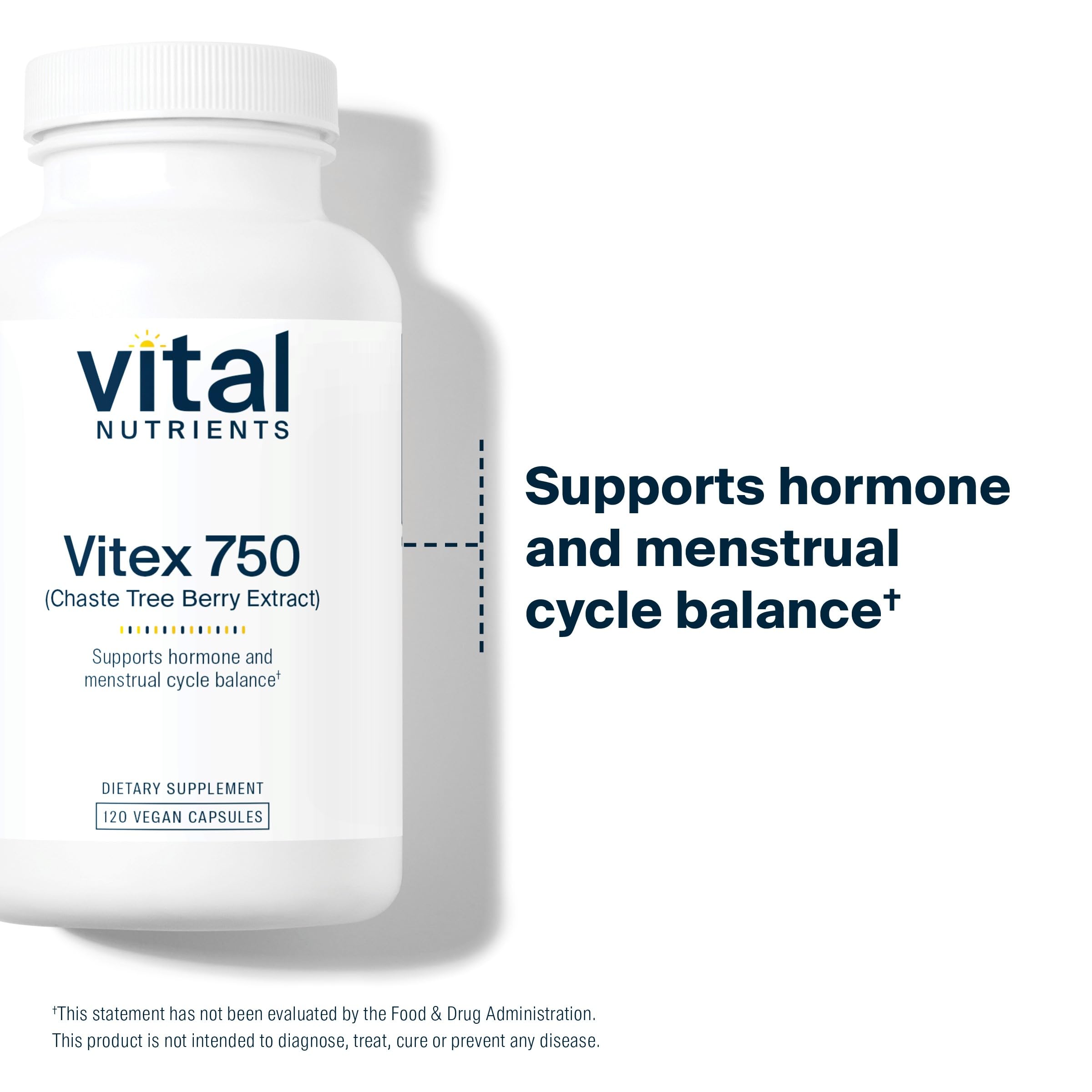 Vital Nutrients Vitex 750 NSF certified quality badge image