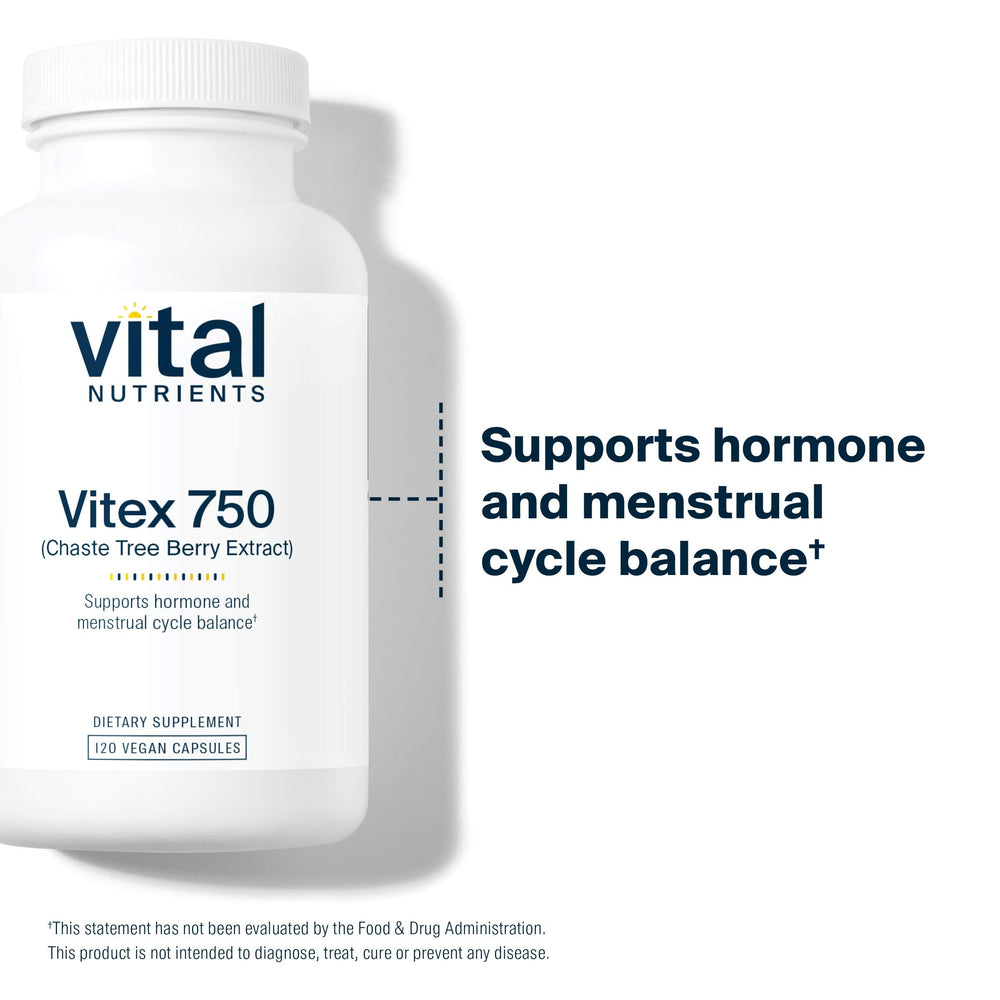Vital Nutrients Vitex 750 NSF certified quality badge image