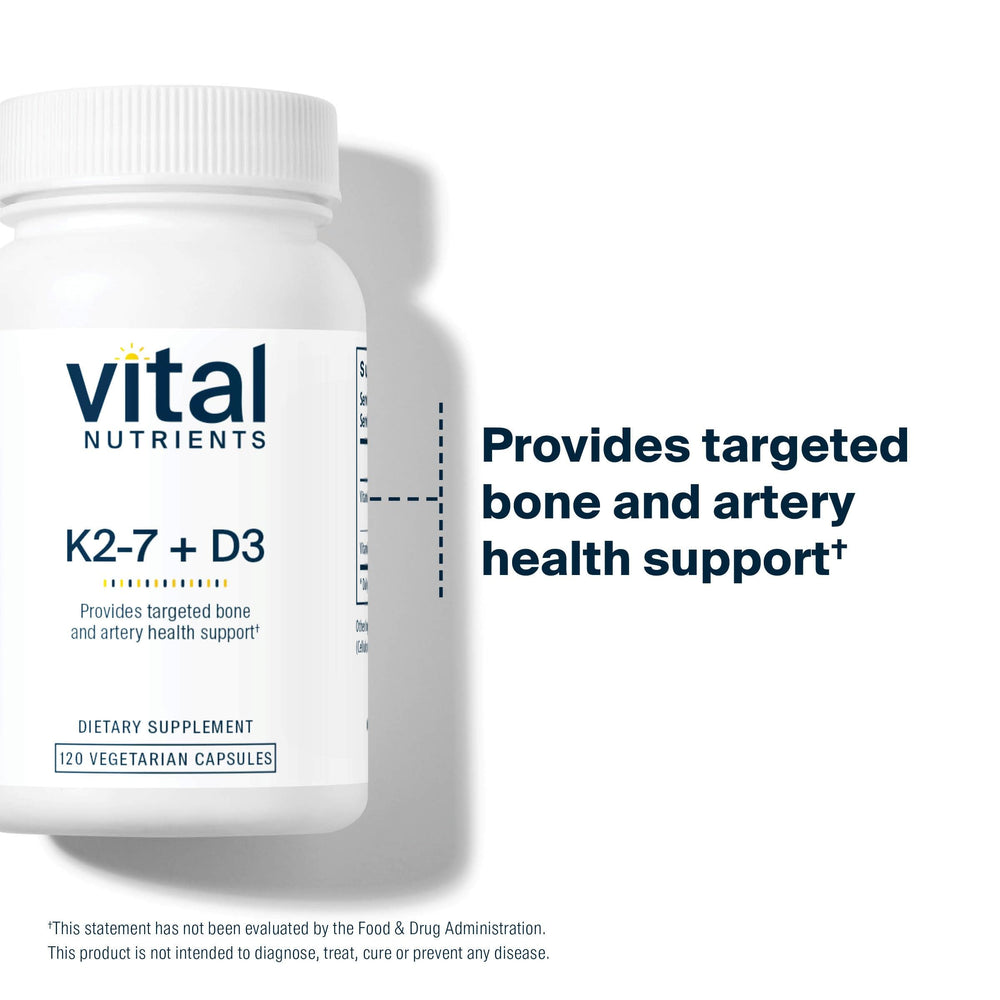 Vital Nutrients packaging highlights gluten-free and non-GMO quality.