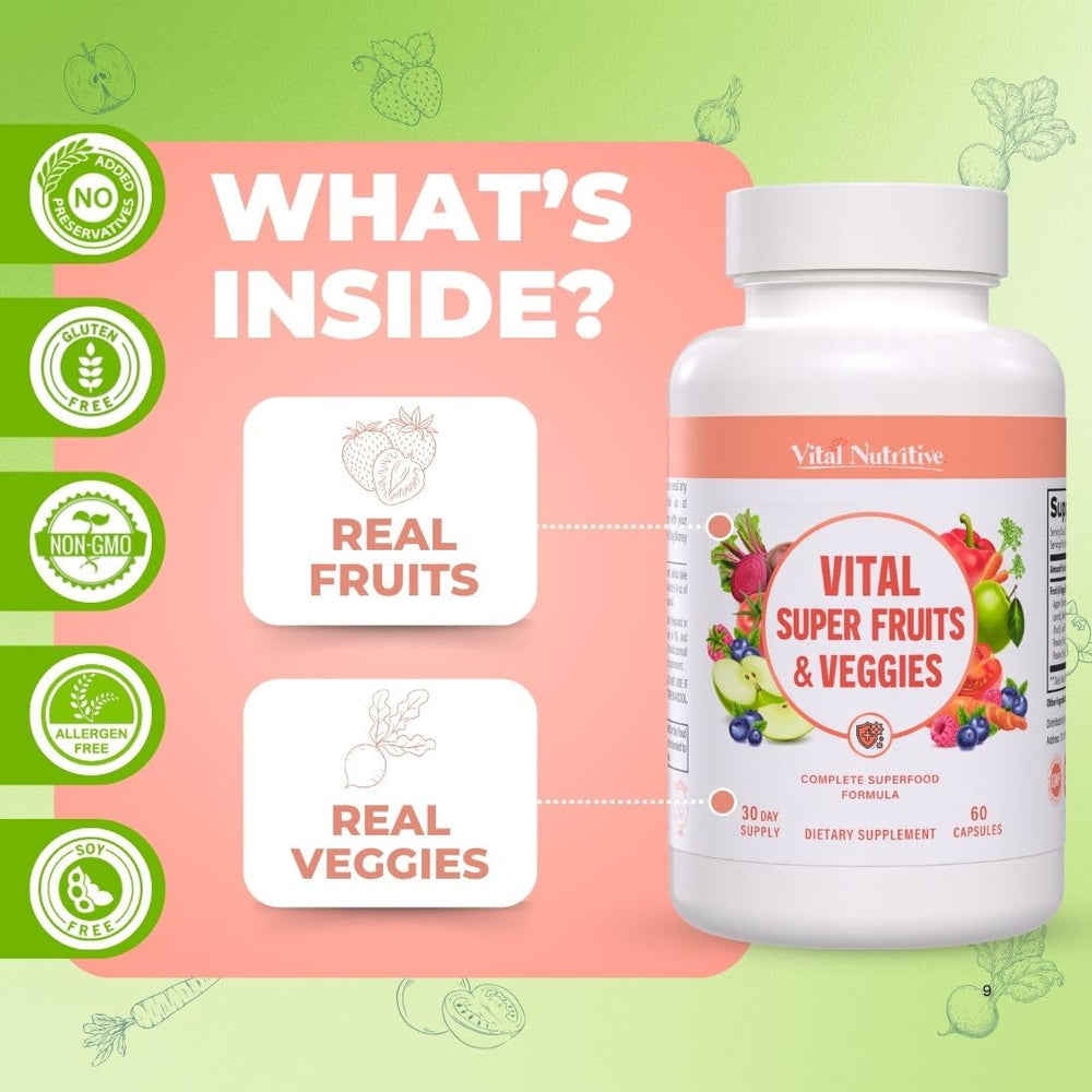 Vital Nutritive antioxidants highlight immune-support potential.
