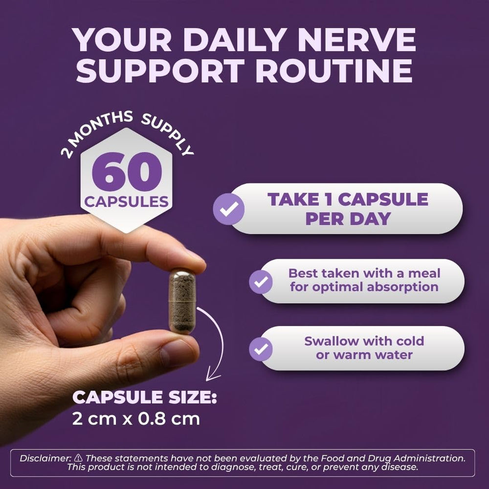 Vital Nutritive Magnesium glycinate capsules for daily calm and nerve function