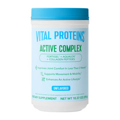 Vital Proteins Active Complex bottle pour demonstrates convenient daily use for joints