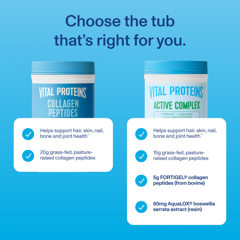 Vital Proteins Active Complex grass-fed origin reflects quality sourcing
