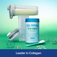 Vital Proteins Active Complex scoop portion makes daily collagen intake easy