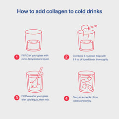 Vital Proteins Ice Pop drink in a glass, showcasing a refreshing collagen addition.