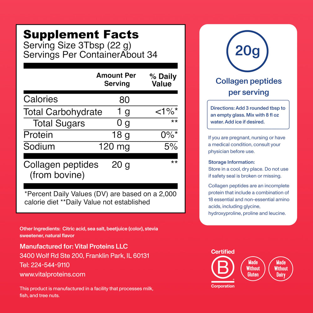 Vital Proteins Ice Pop scoop for easy collagen serving and quick boosts.